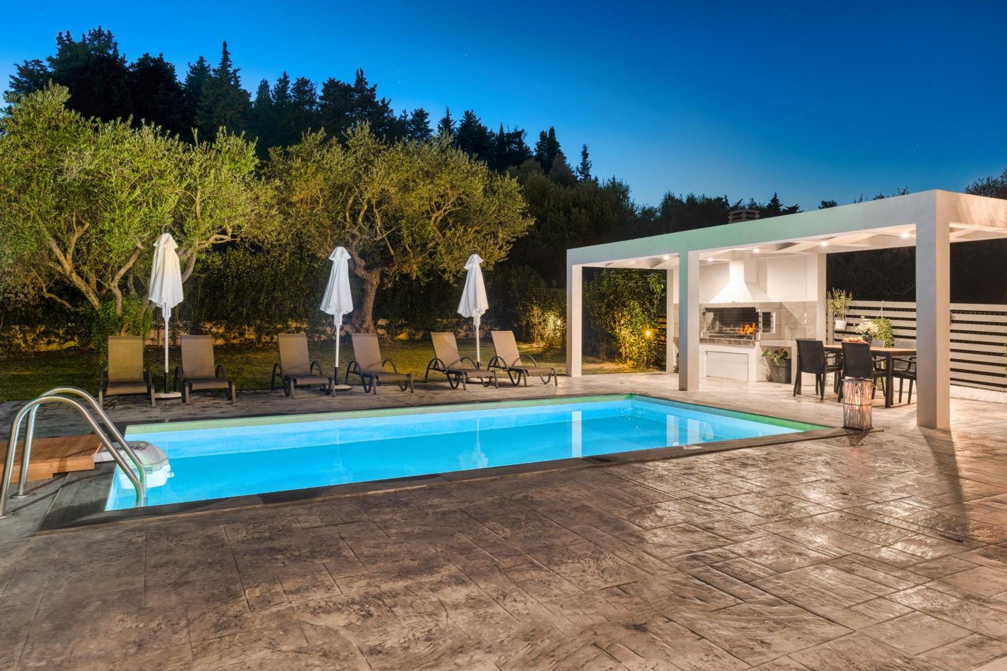 Valeria Private Villa Планос Экстерьер фото