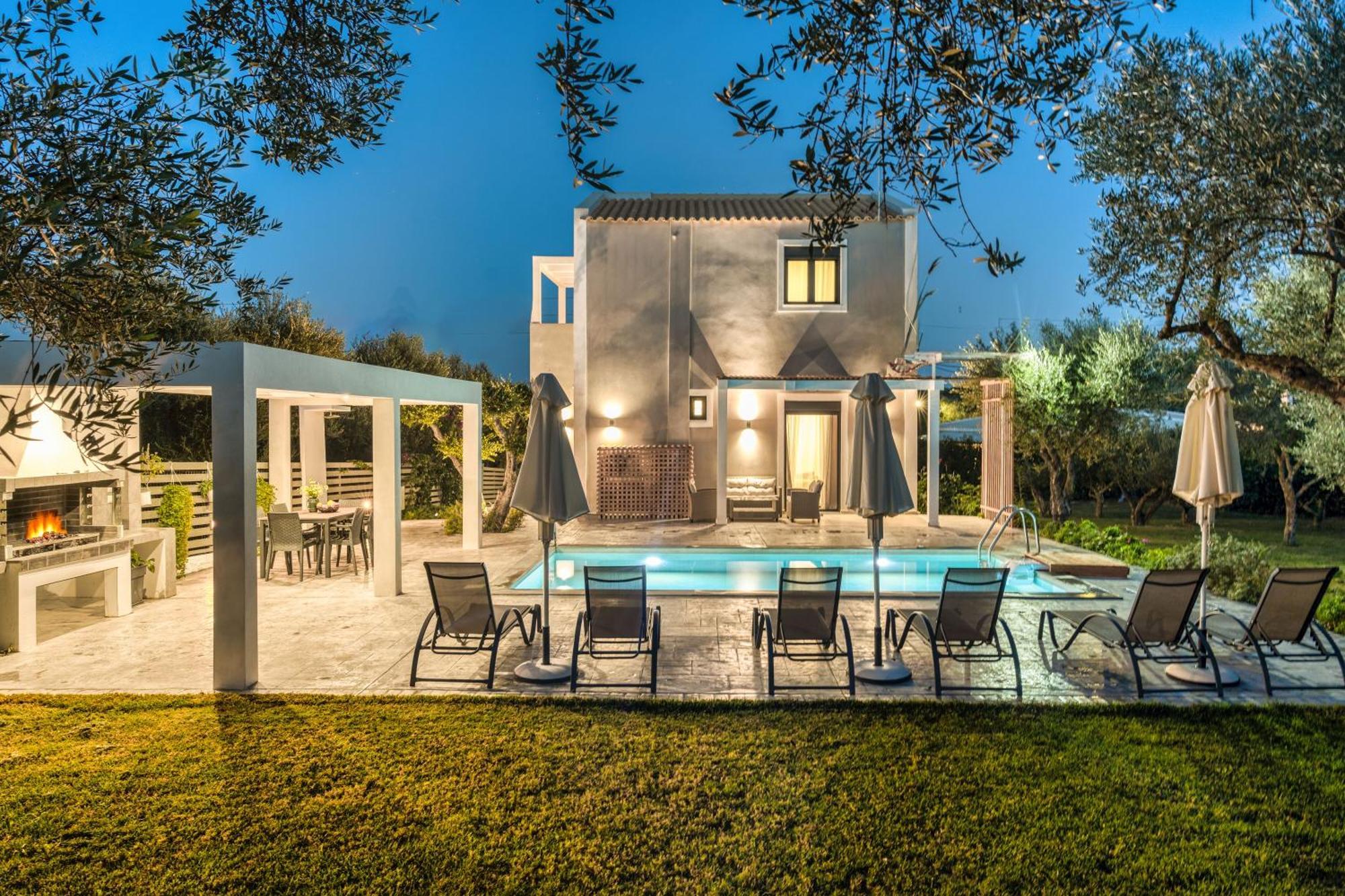 Valeria Private Villa Планос Экстерьер фото