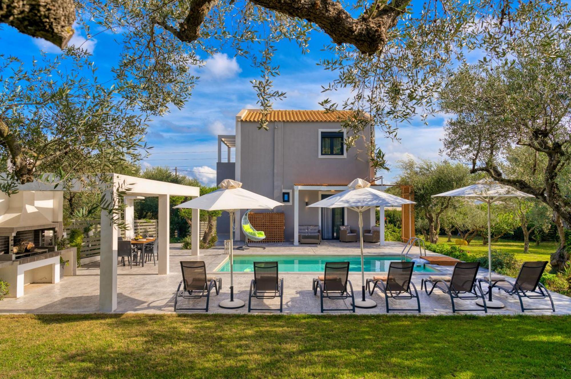 Valeria Private Villa Планос Экстерьер фото